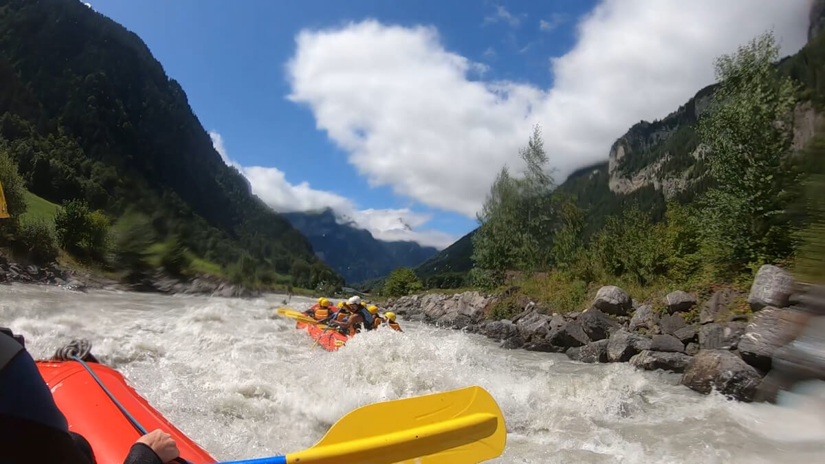 OUTDOOR Adventure Is rafting